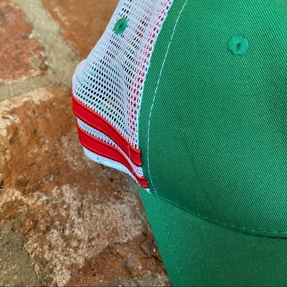 Pukka Green, red & white hat - Picture 3 of 11
